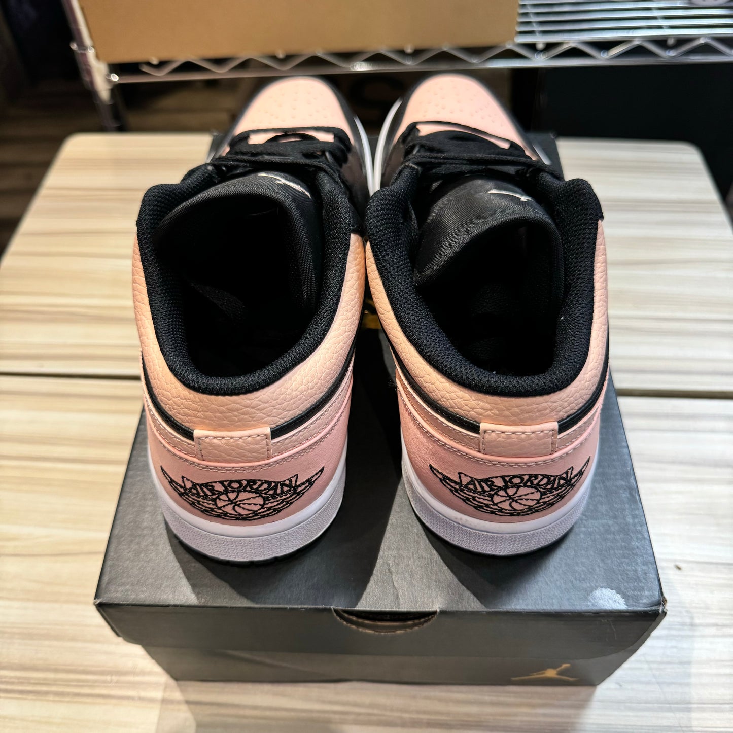 USED Jordan 1 Low Crimson Tint