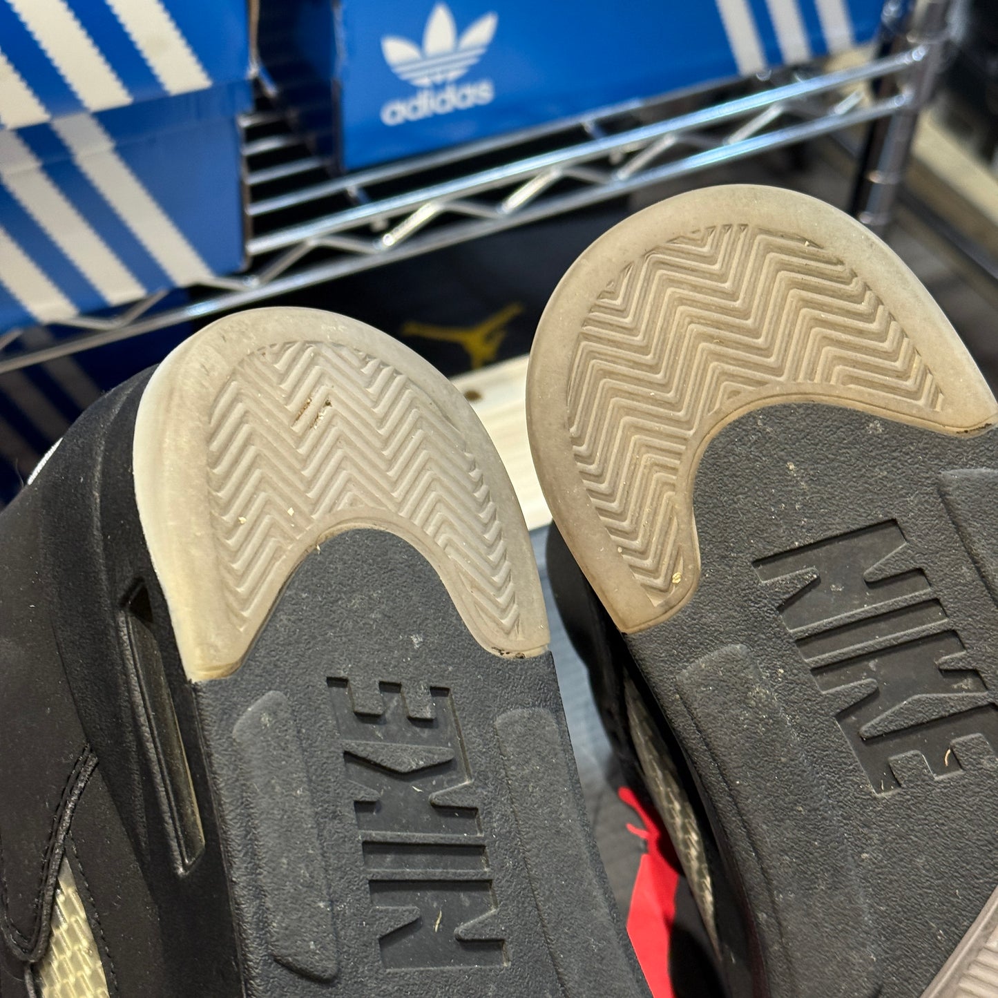 USED Jordan 5 Retro Black Metallic (2016)