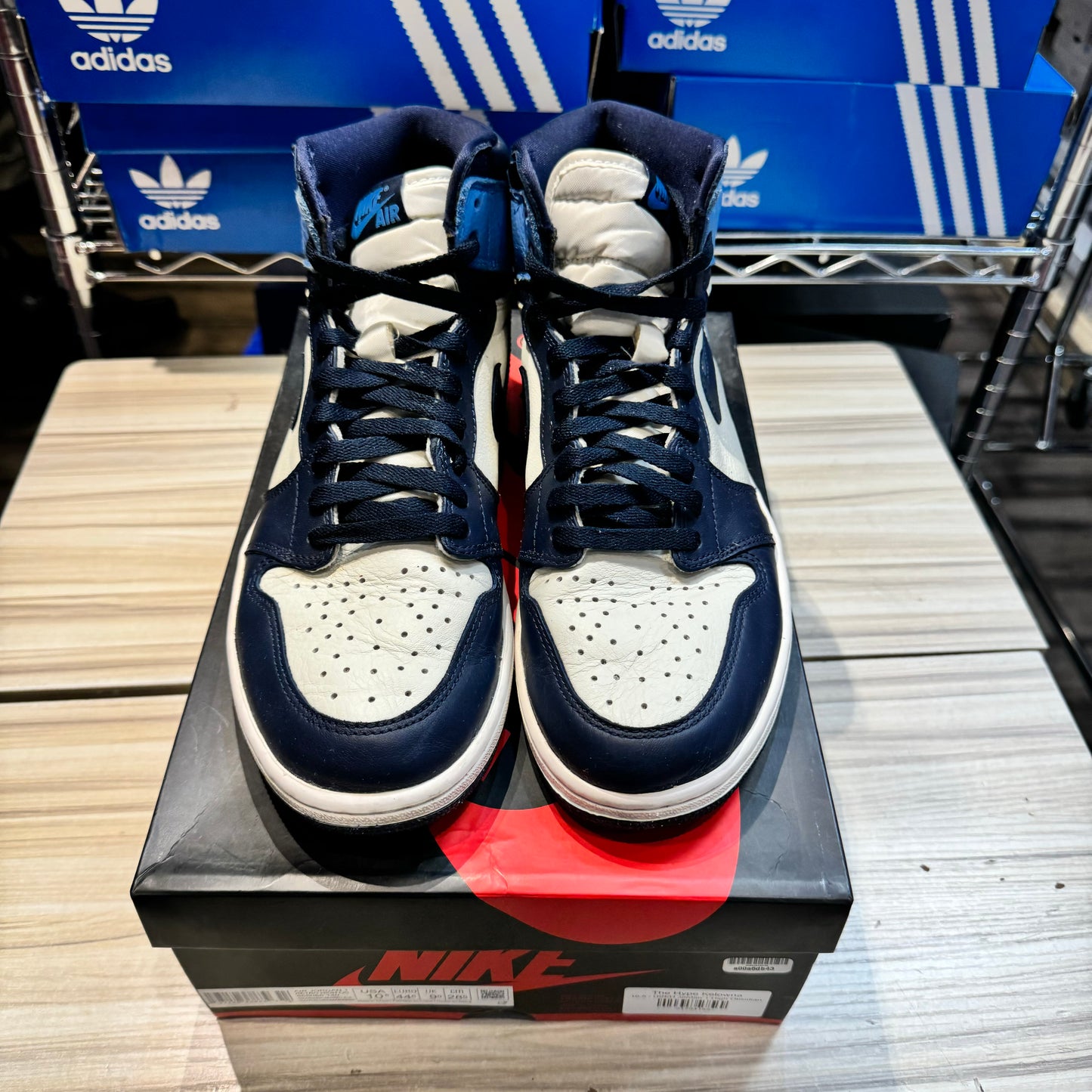 USED Jordan 1 High Obsidian