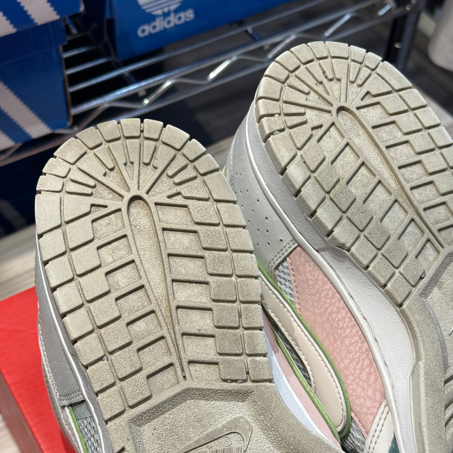 USED Nike Dunk Low Scrap Grey Haze