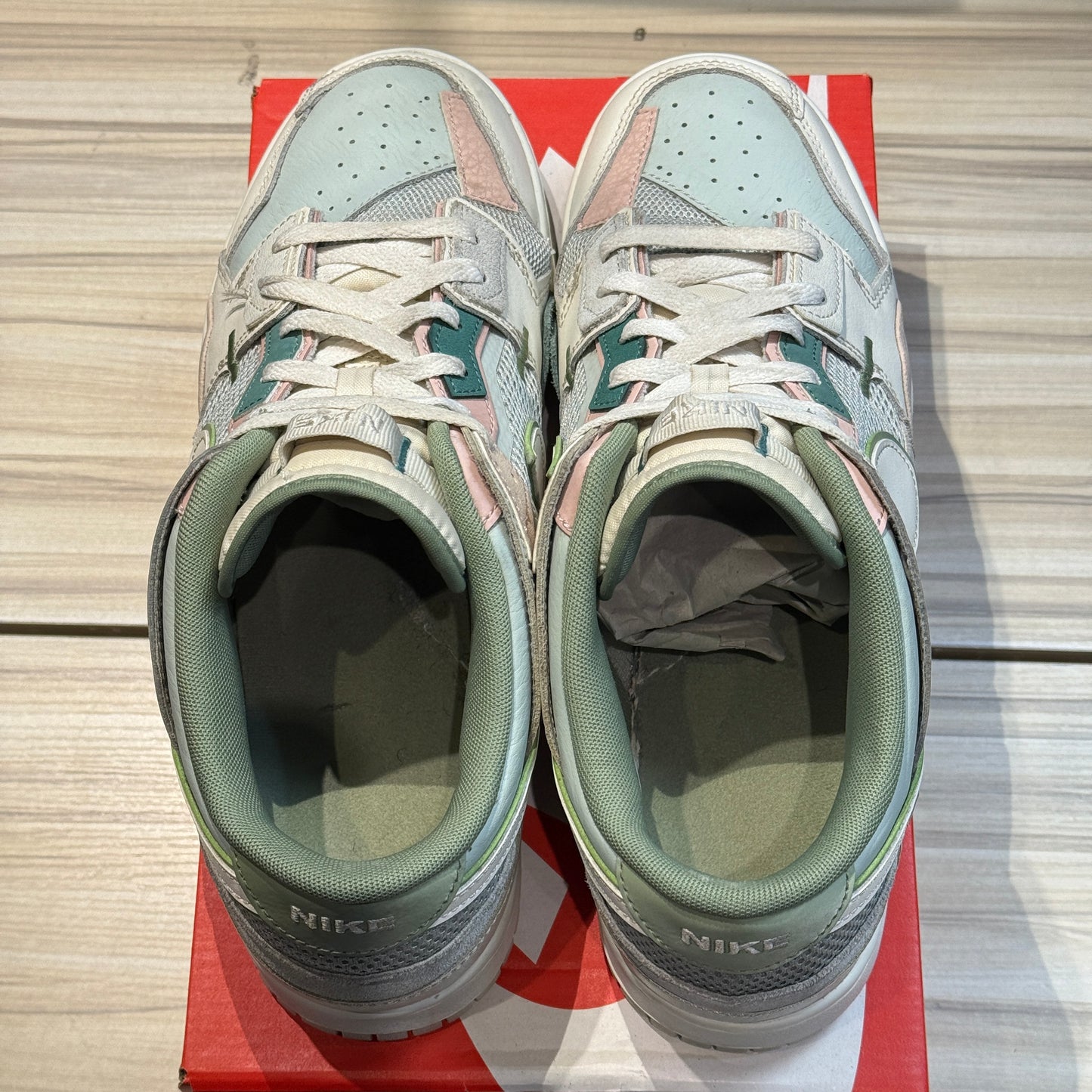 USED Nike Dunk Low Scrap Grey Haze