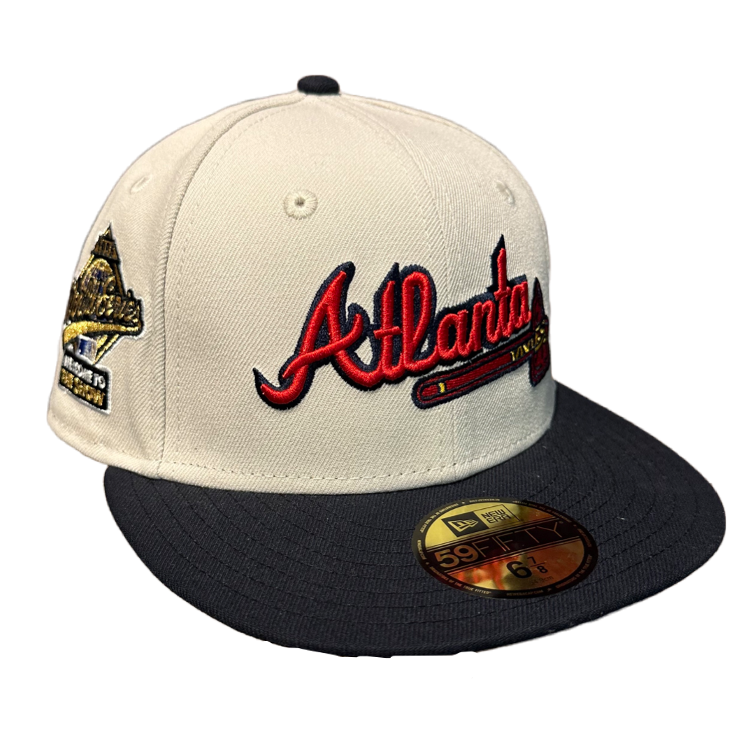 New Era Exclusive Fitted - Braves 2 Tone