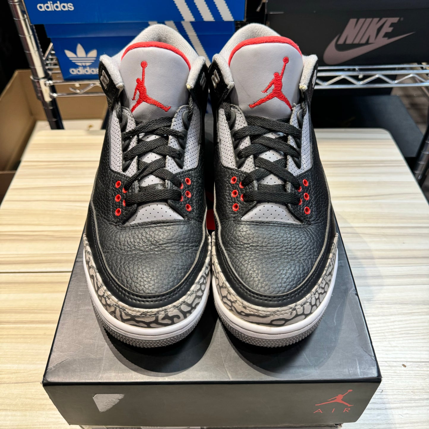 USED Jordan 3 Retro Black Cement (2018)