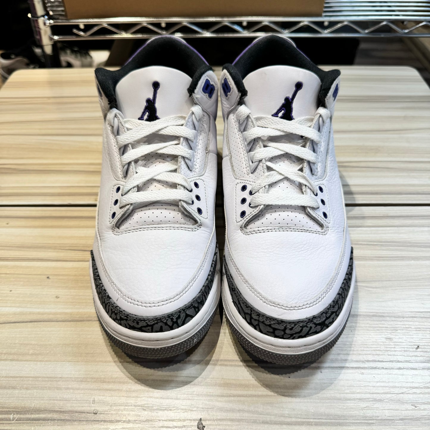 USED Jordan 3 Retro Dark Iris