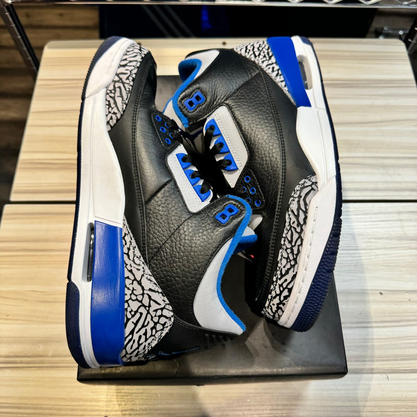 USED Jordan 3 Retro Sport Blue