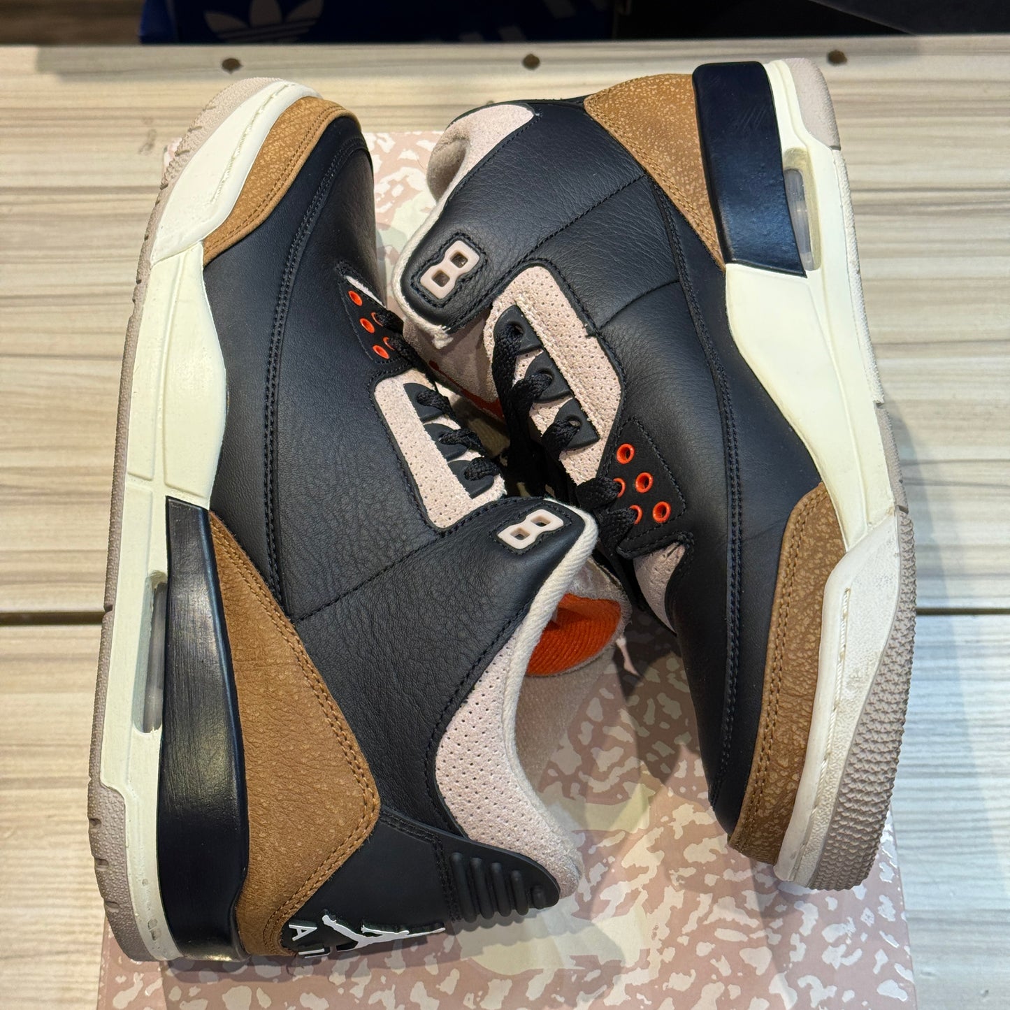 USED Jordan 3 Desert Elephant