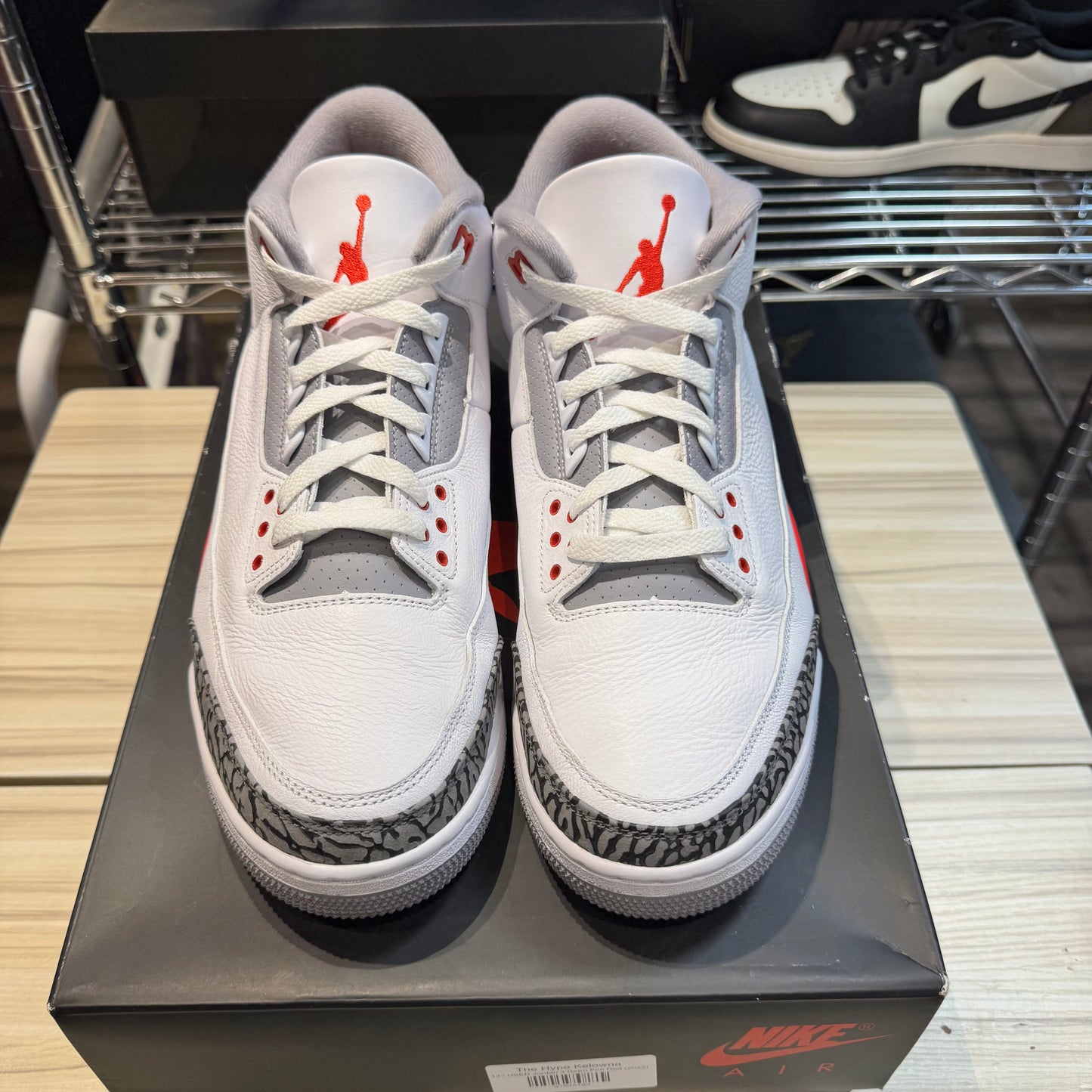 USED Jordan 3 Retro Fire Red (2022)