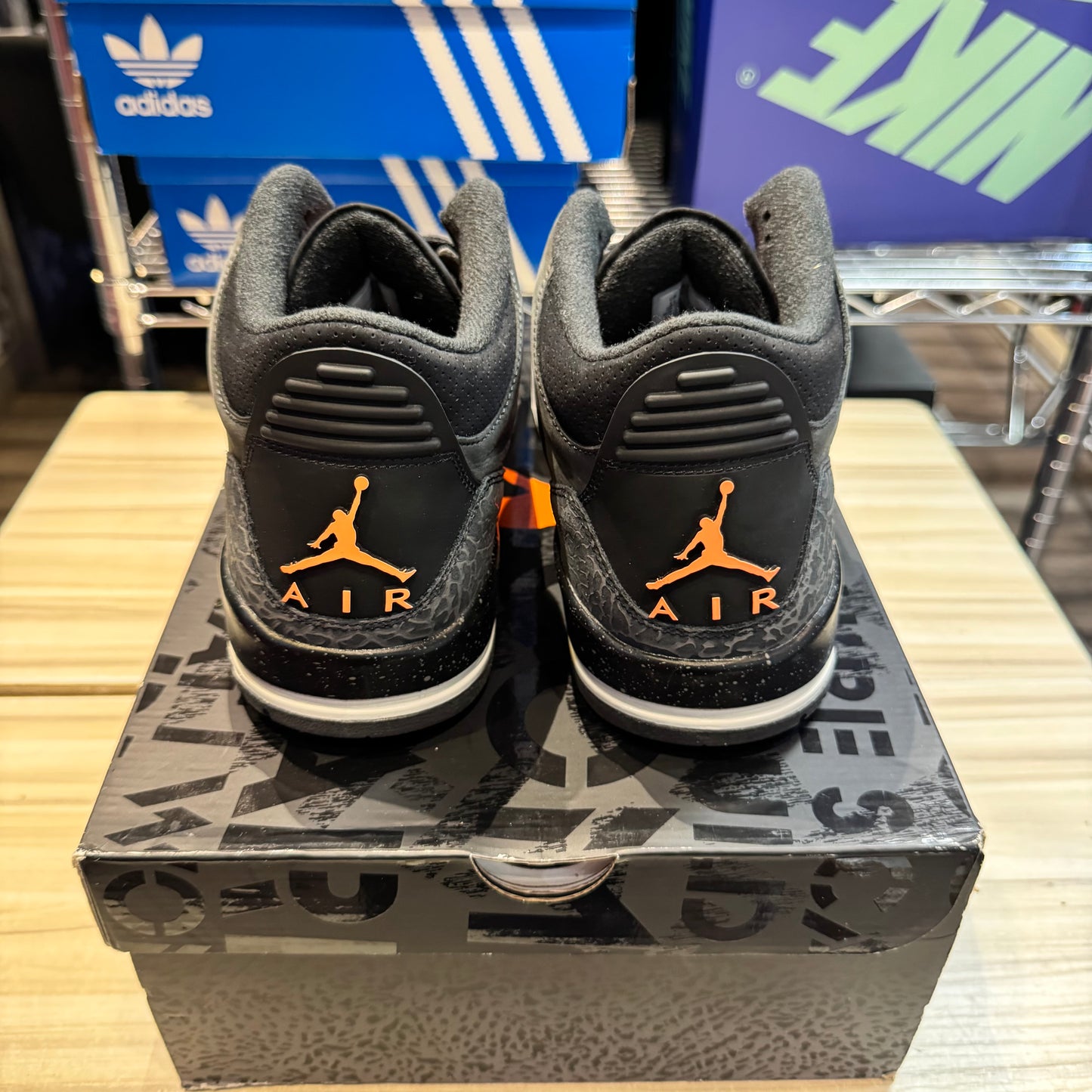 USED Jordan 3 Retro Fear Pack (2023)