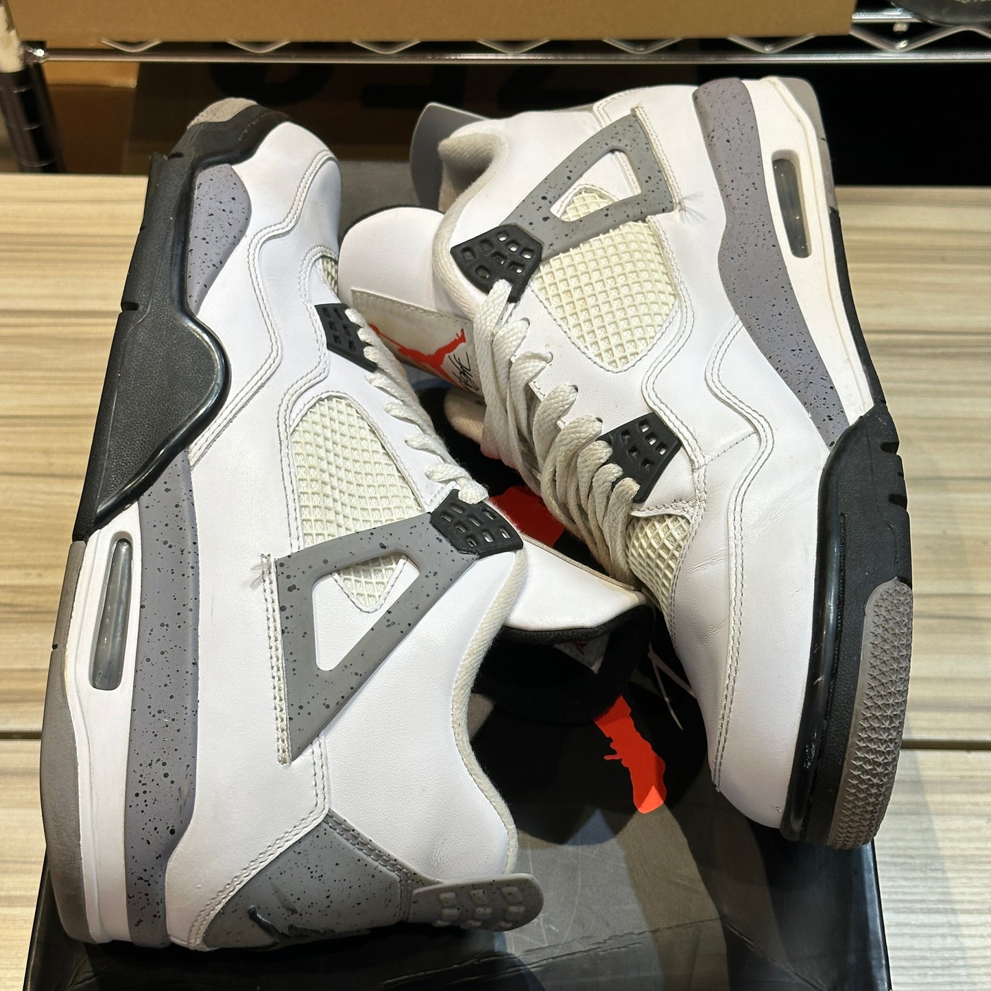 USED Jordan 4 Retro White Cement (2012)