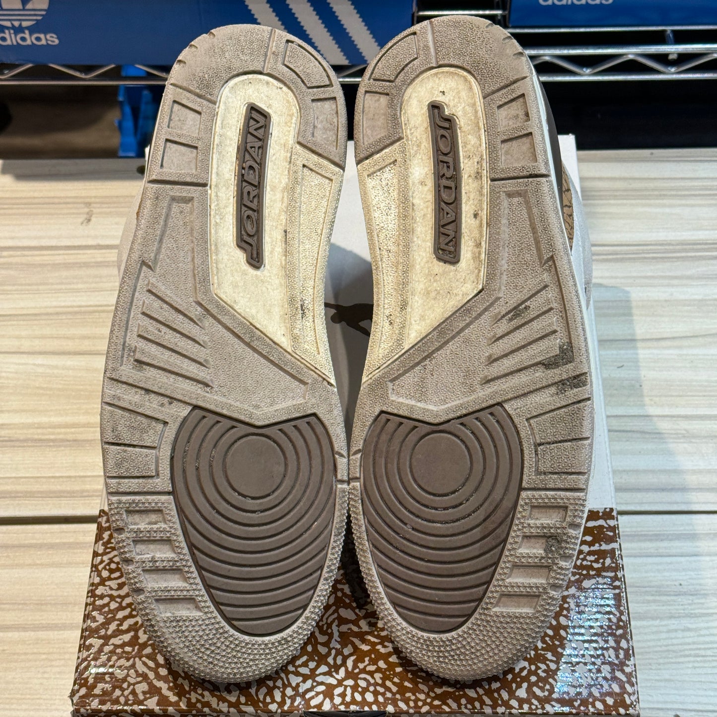 USED Jordan 3 Retro Palomino