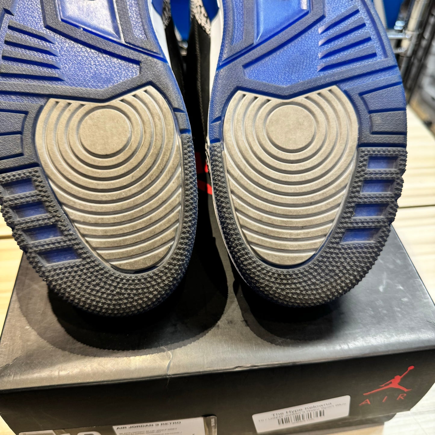 USED Jordan 3 Retro Sport Blue