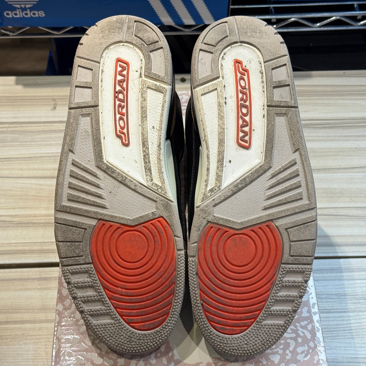 USED Jordan 3 Desert Elephant