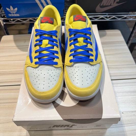 USED Jordan 1 Retro Low OG SP Travis Scott Canary (W)