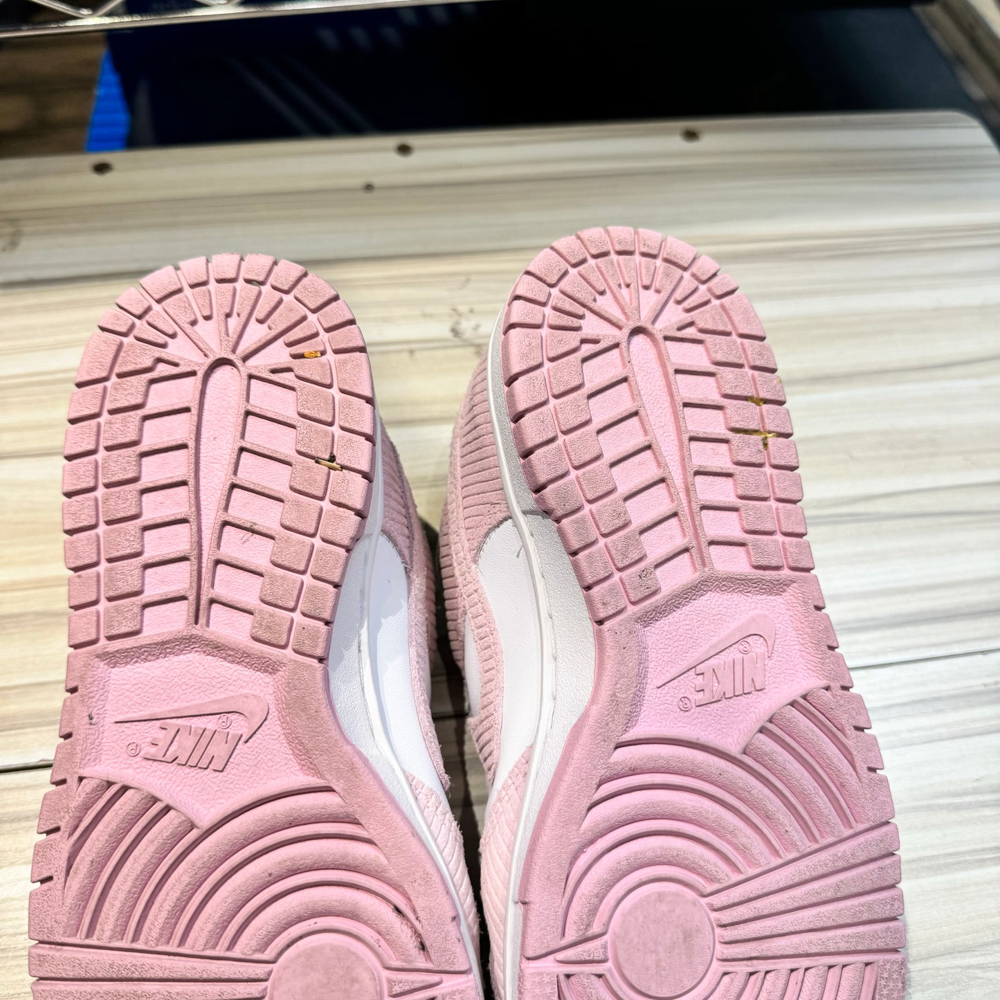 USED Nike Dunk Low Pink Corduroy (W)