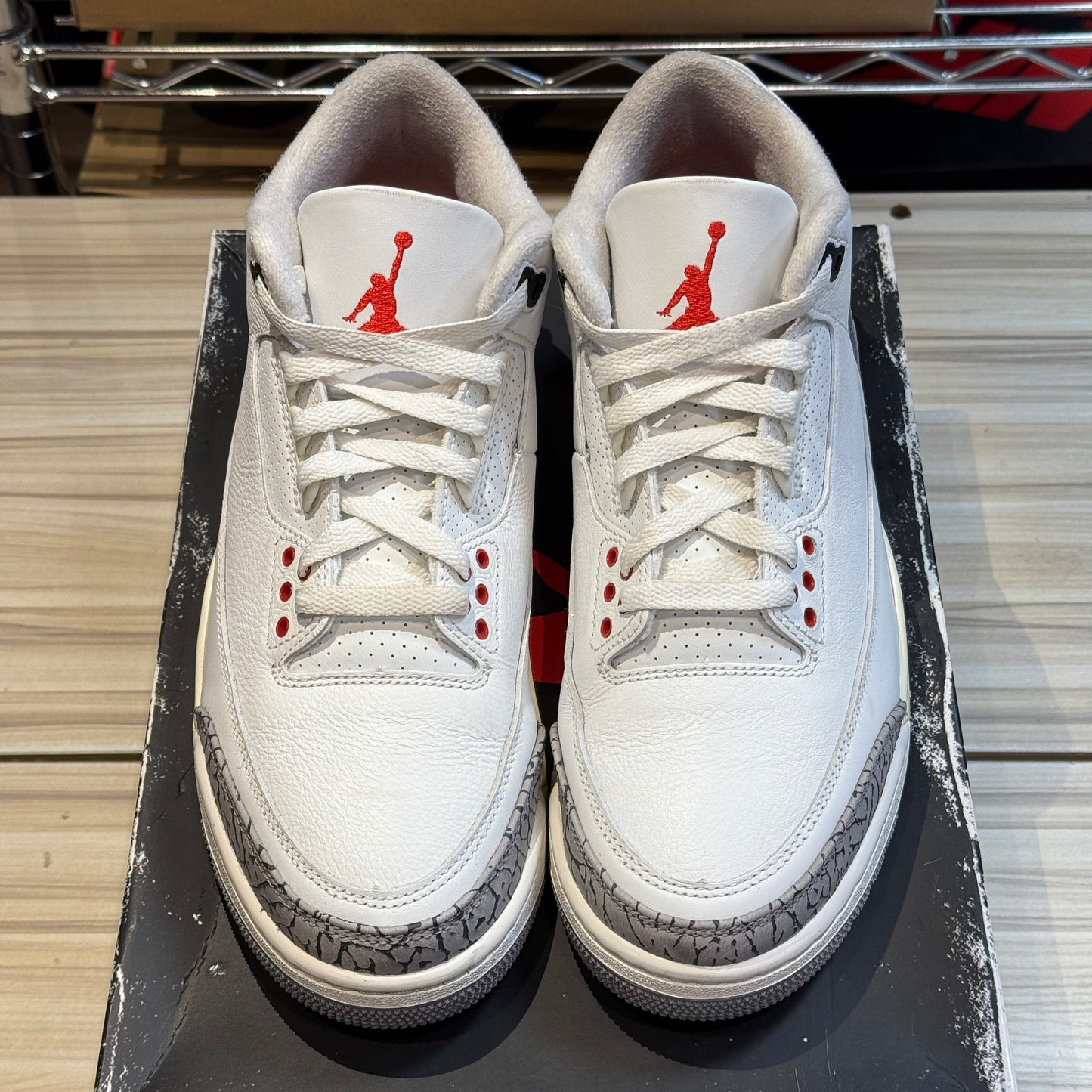 USED Jordan 3 Retro OG Reimagined White Cement