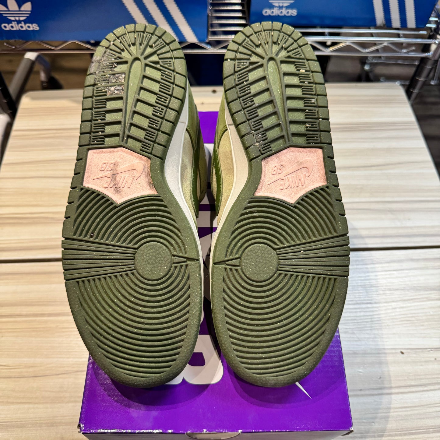 USED Nike SB Dunk Low Yuto Horigome Matcha