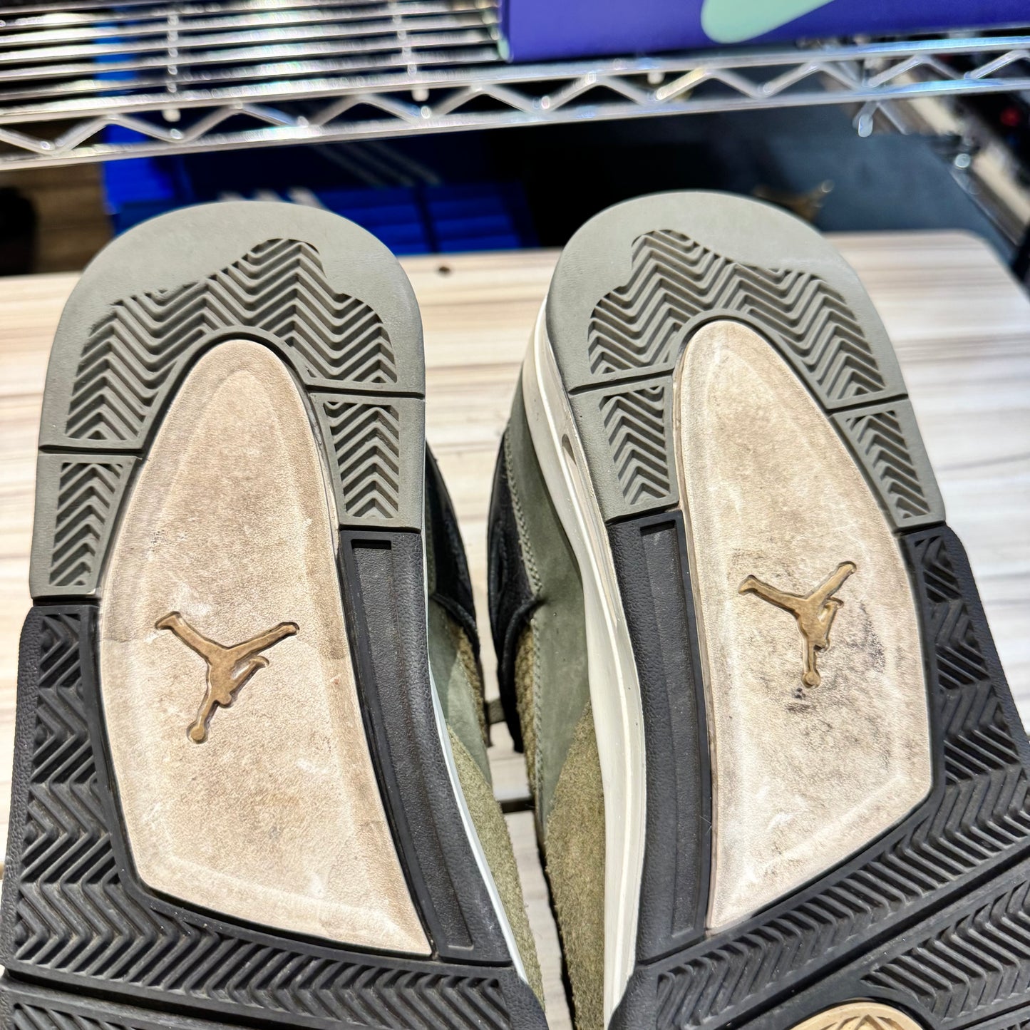 USED Jordan 4 Retro SE Craft Medium Olive