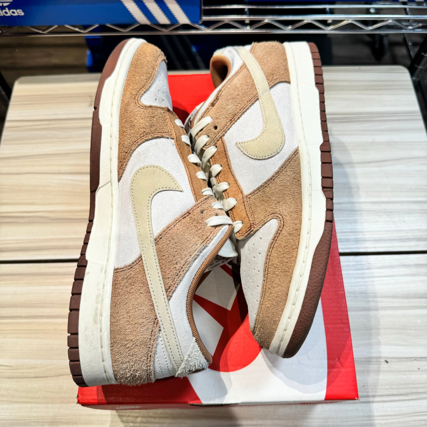 USED Nike Dunk Low Medium Curry