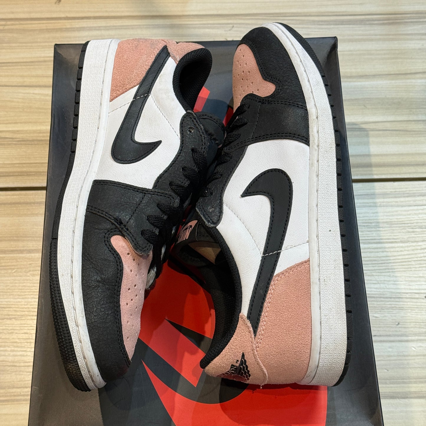 USED Jordan 1 Low OG Bleached Coral