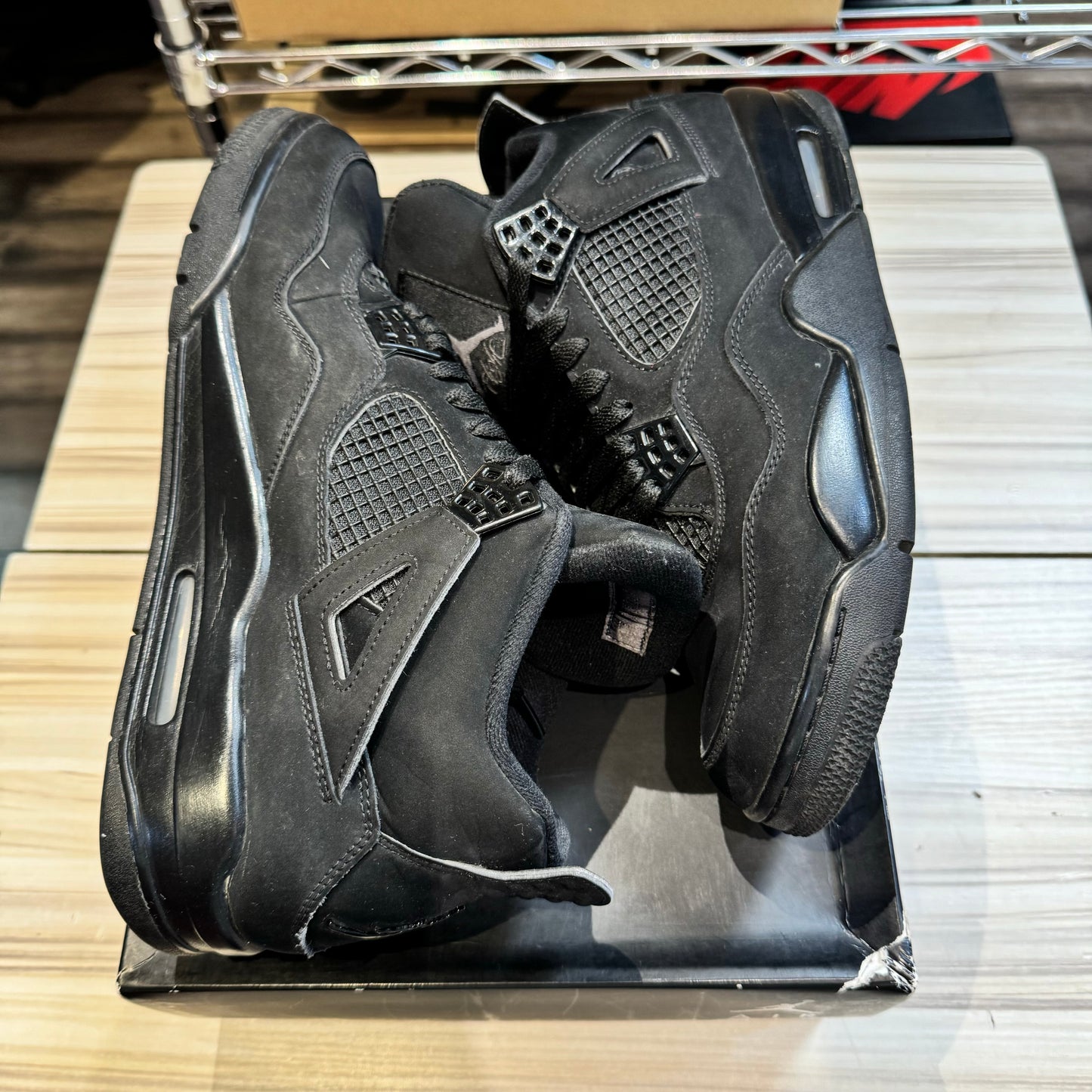 USED Jordan 4 Retro Black Cat (2020)