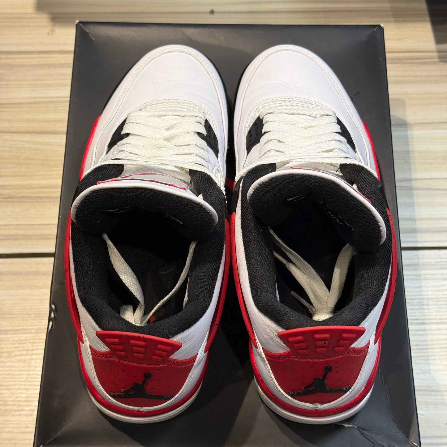 USED Jordan 4 Red Cement