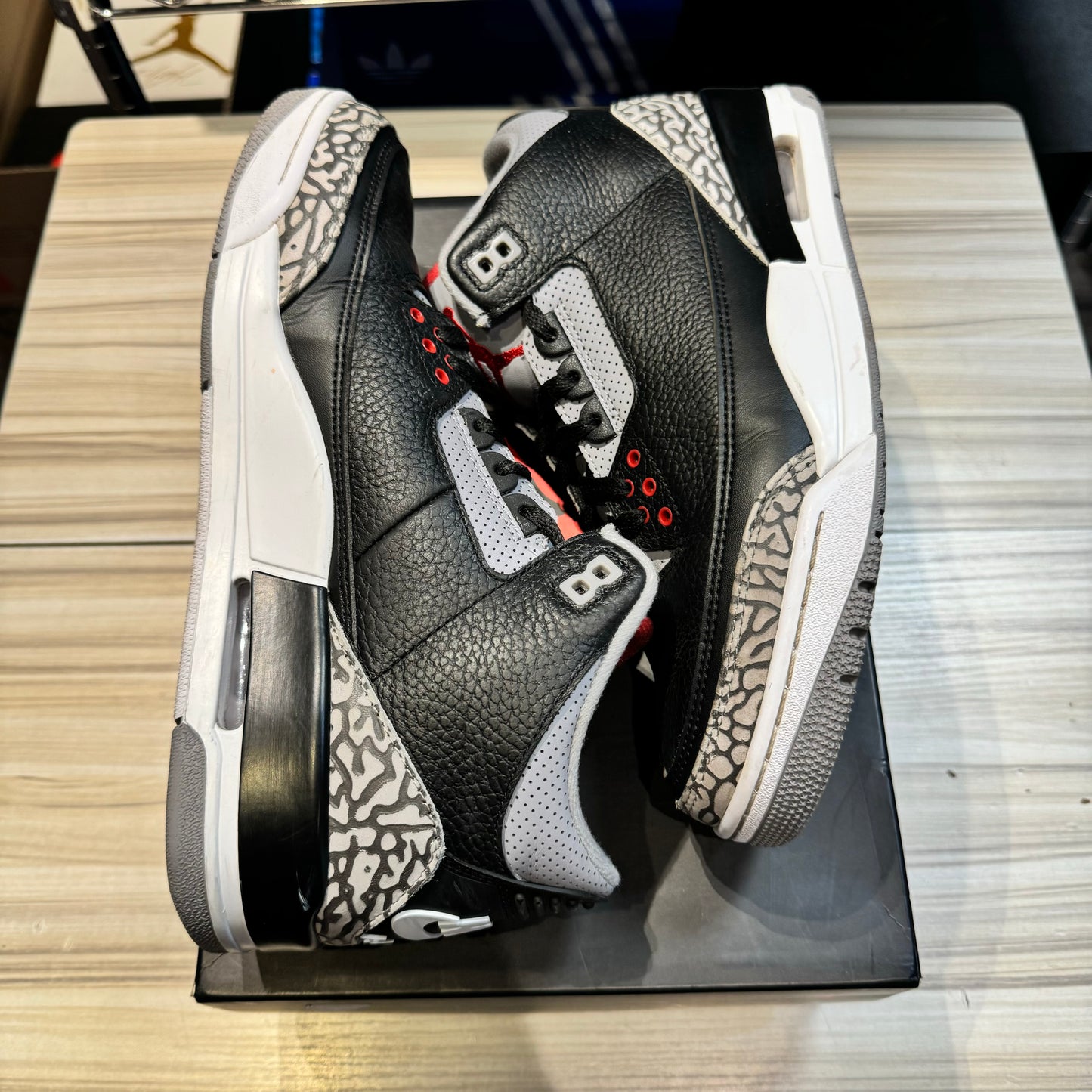 USED Jordan 3 Retro Black Cement (2018)