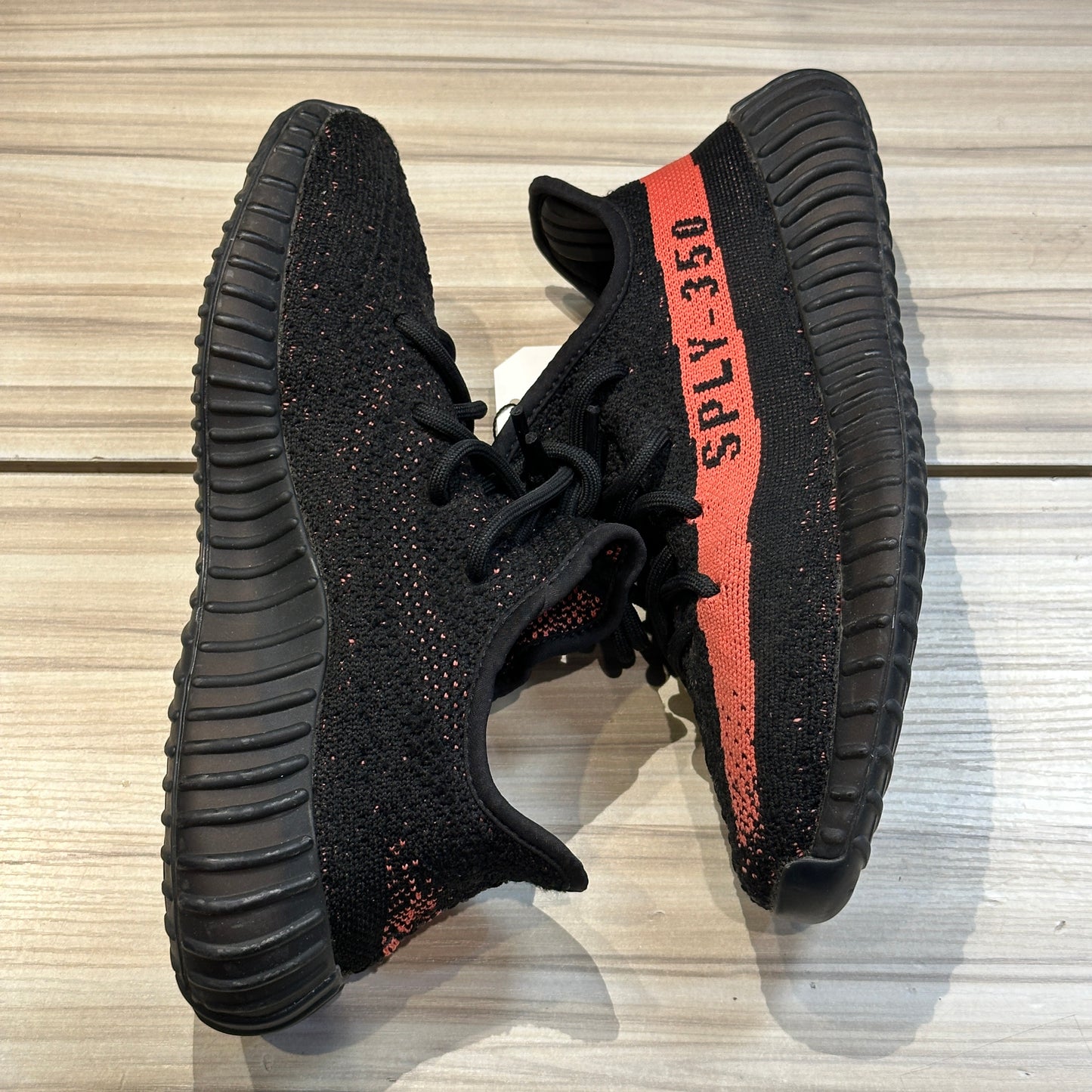 USED Yeezy 350 V2 Core Black Red