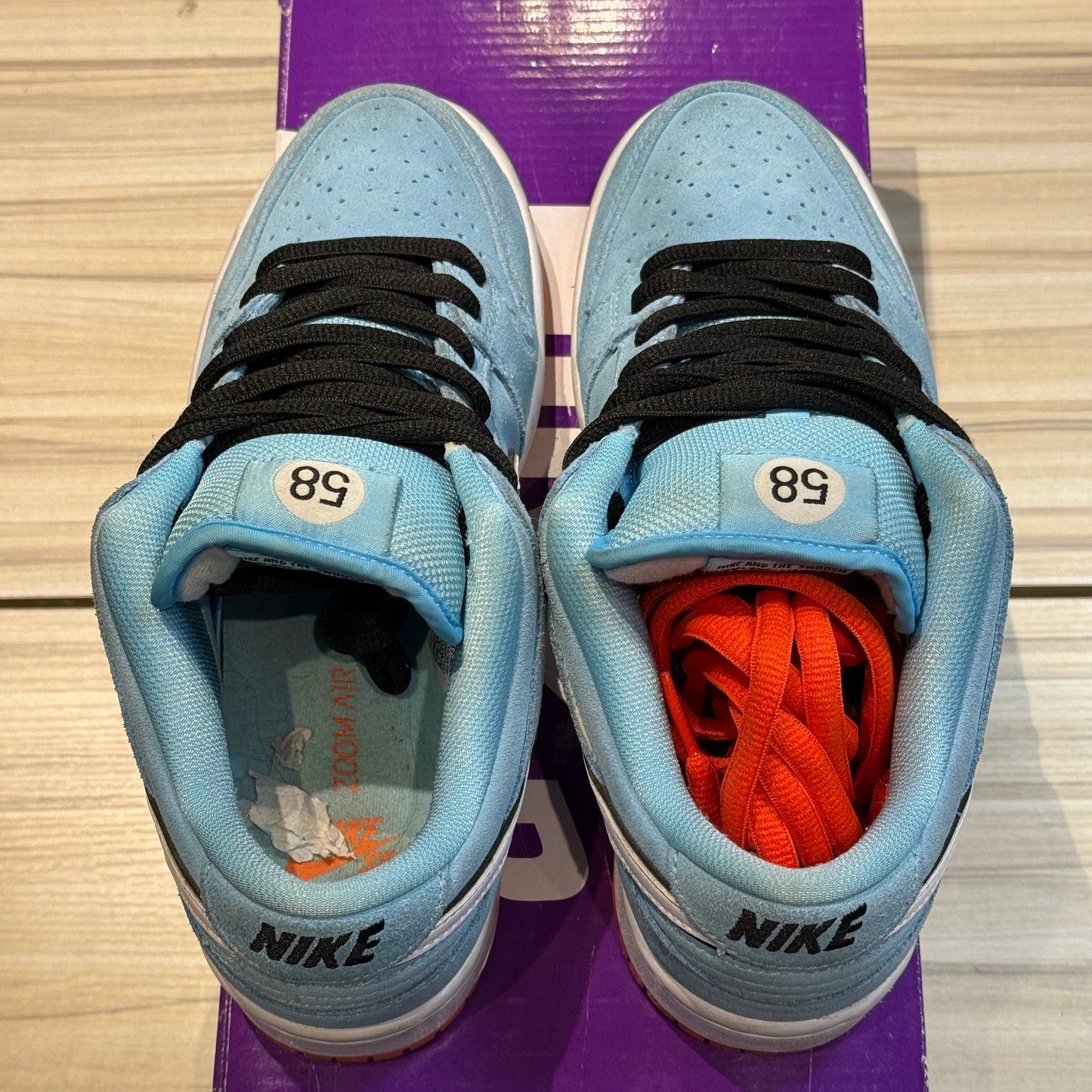 USED Nike SB Dunk Low Club 58 Gulf