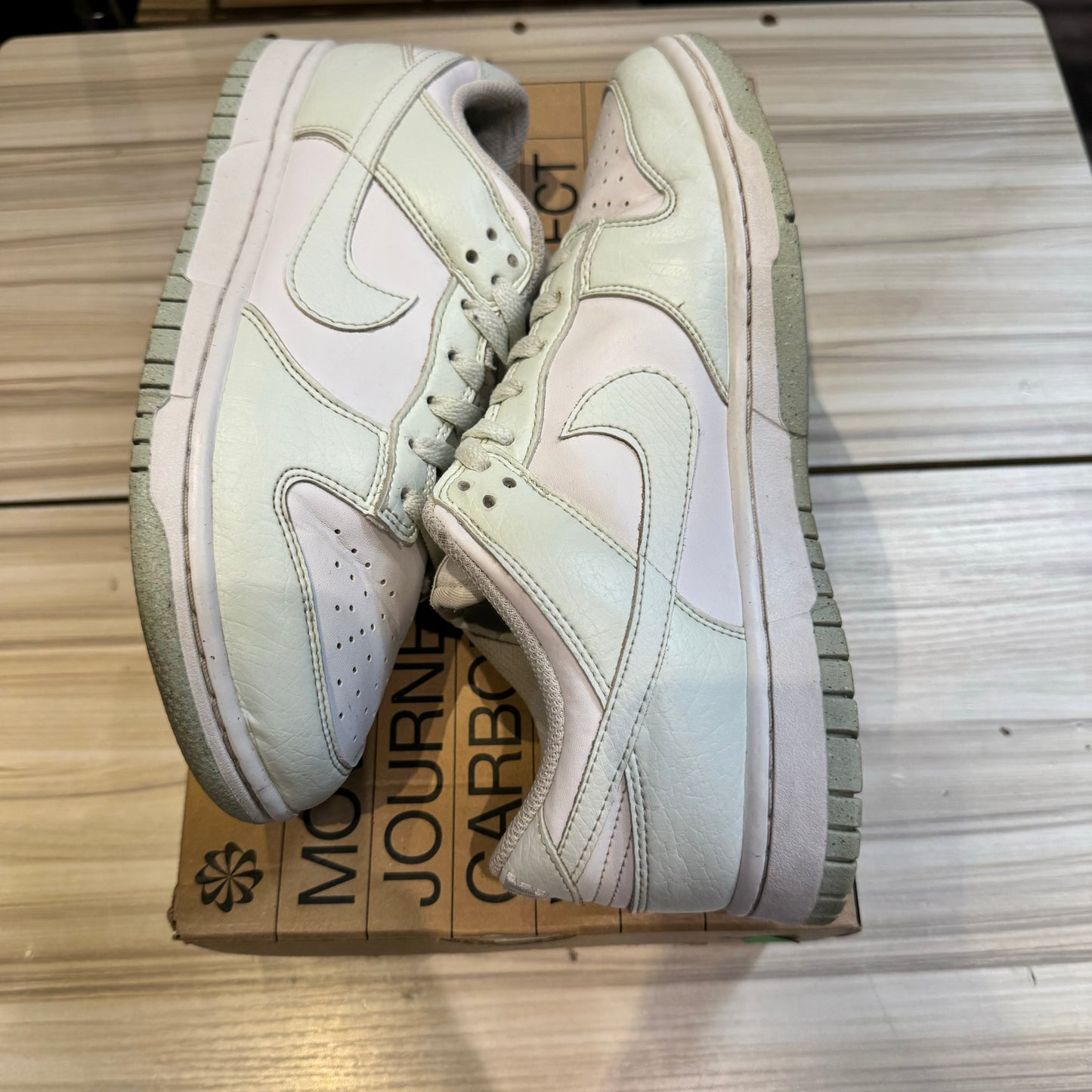 USED Nike Dunk Low Next Nature White Mint (W)