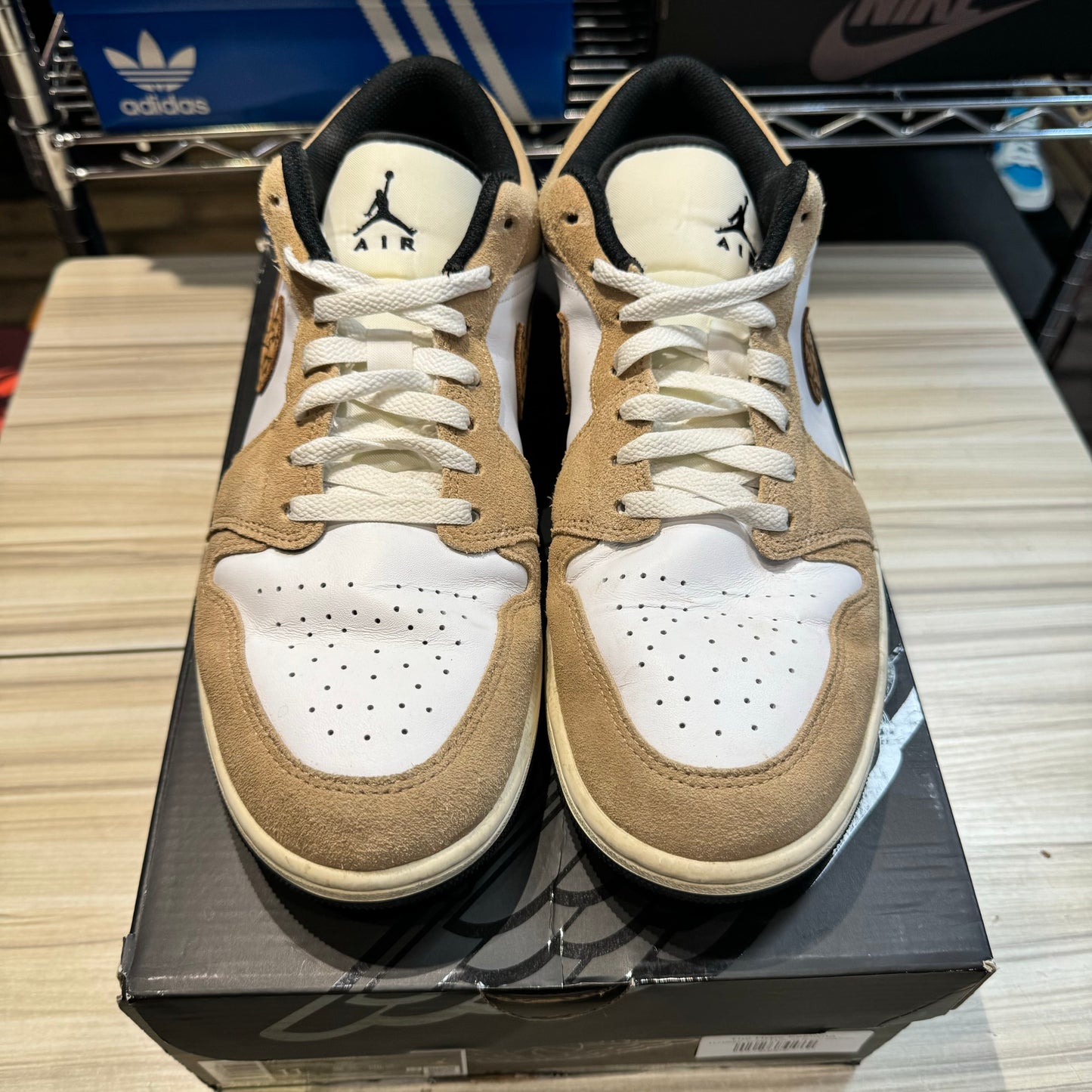 USED Jordan 1 Low SE Brown Elephant