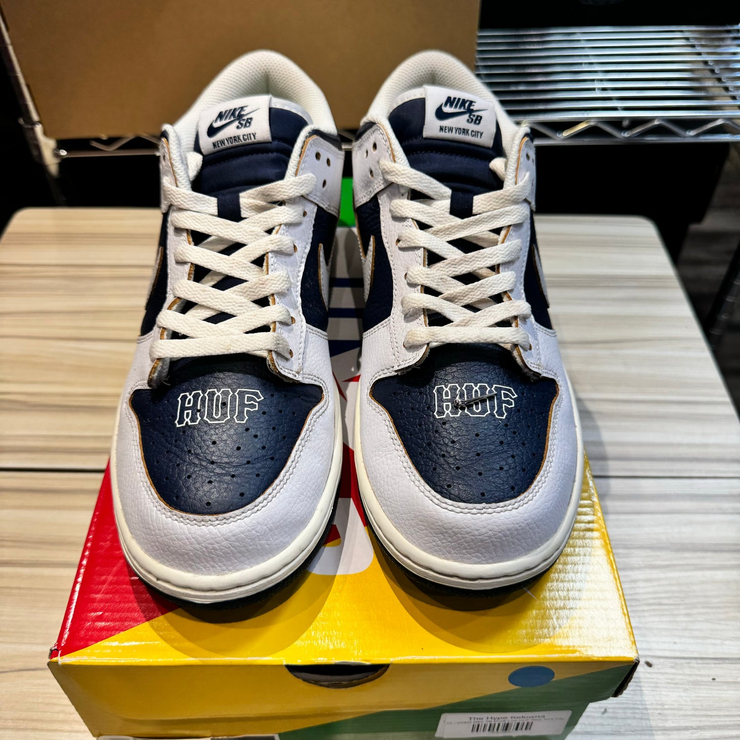 USED Nike SB Dunk Low HUF New York City