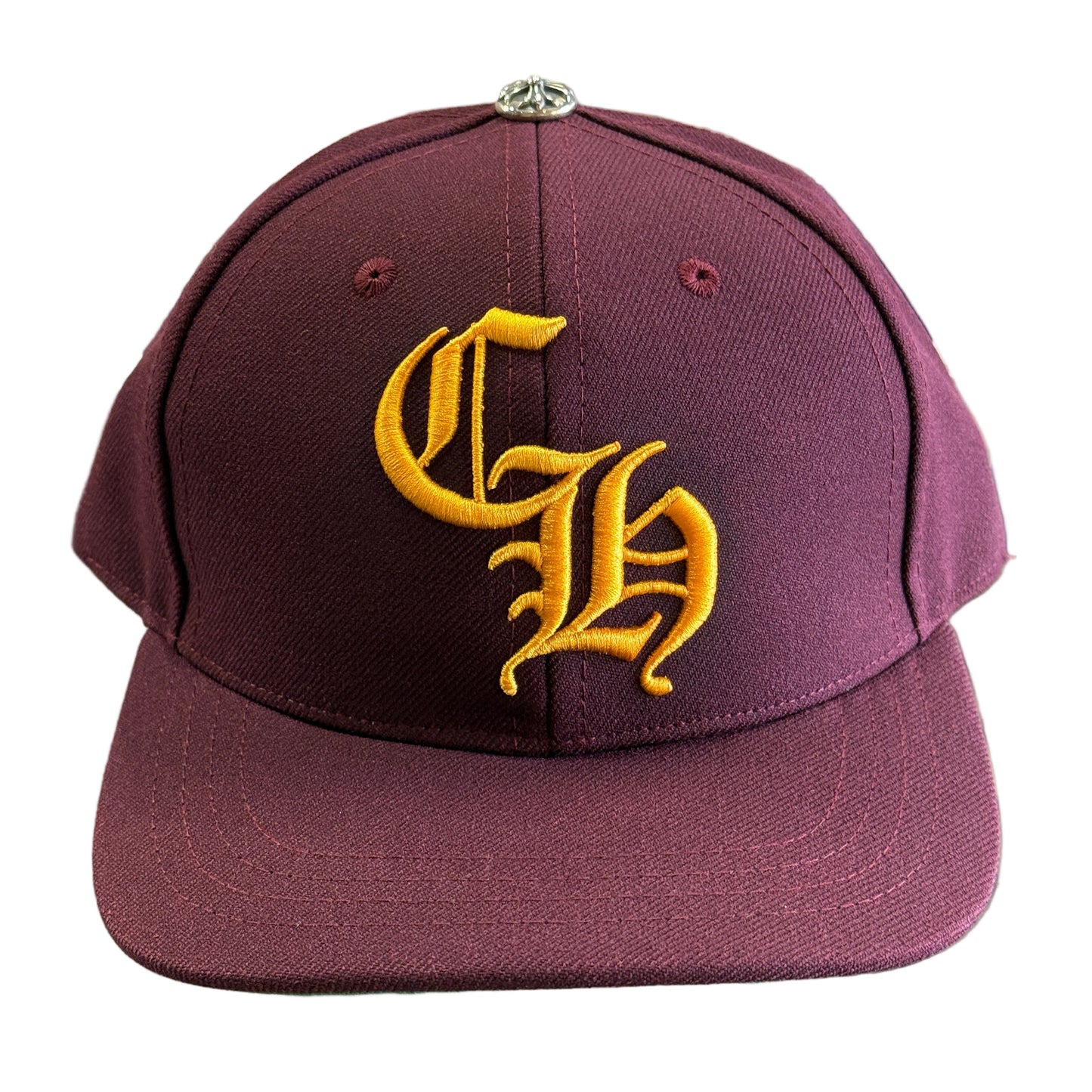 Chrome Hearts Essentials LA Exclusive Baseball Wool Cap Cardinal