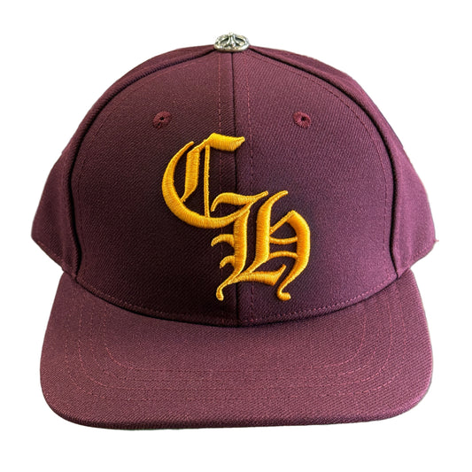 Chrome Hearts Essentials LA Exclusive Baseball Wool Cap Cardinal