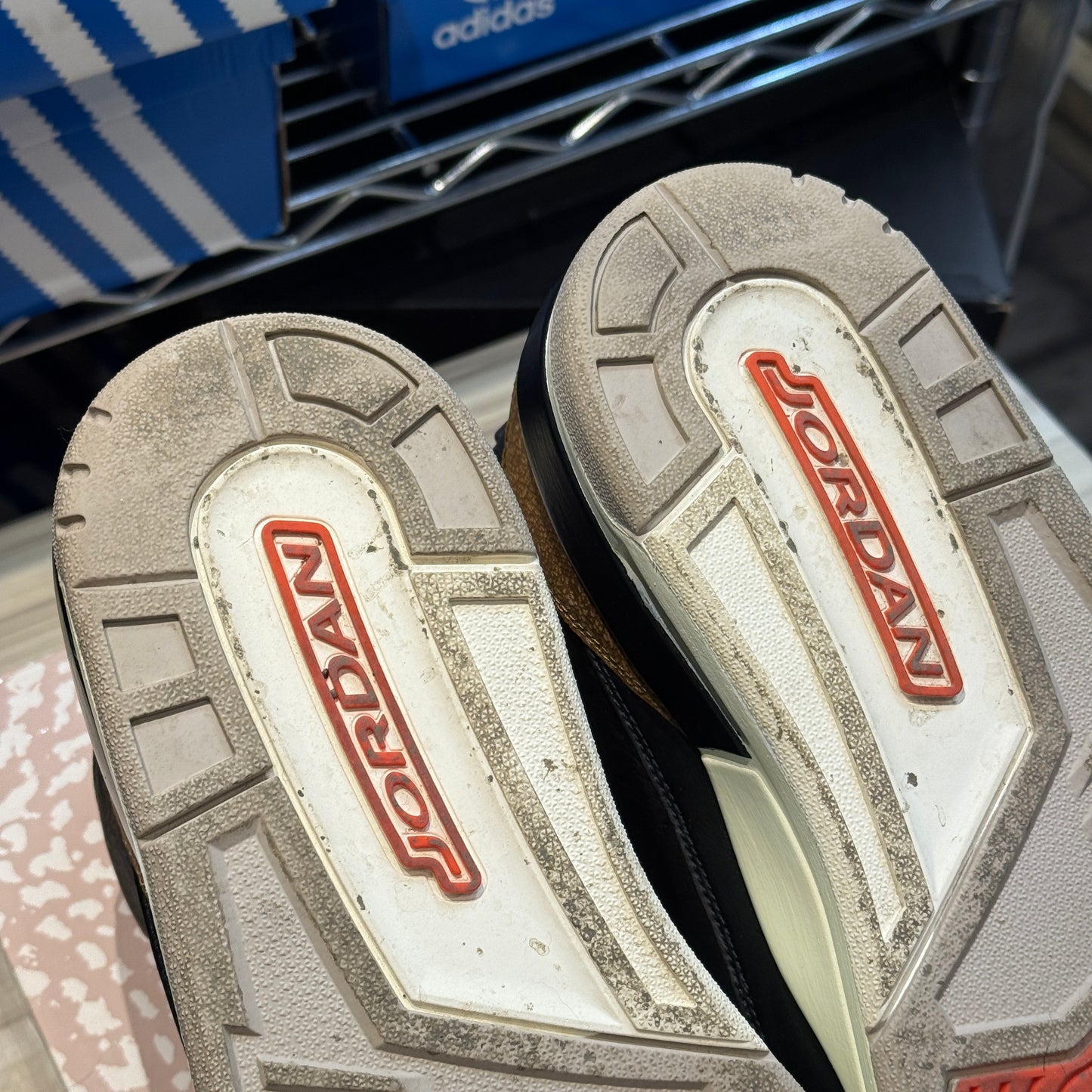 USED Jordan 3 Desert Elephant