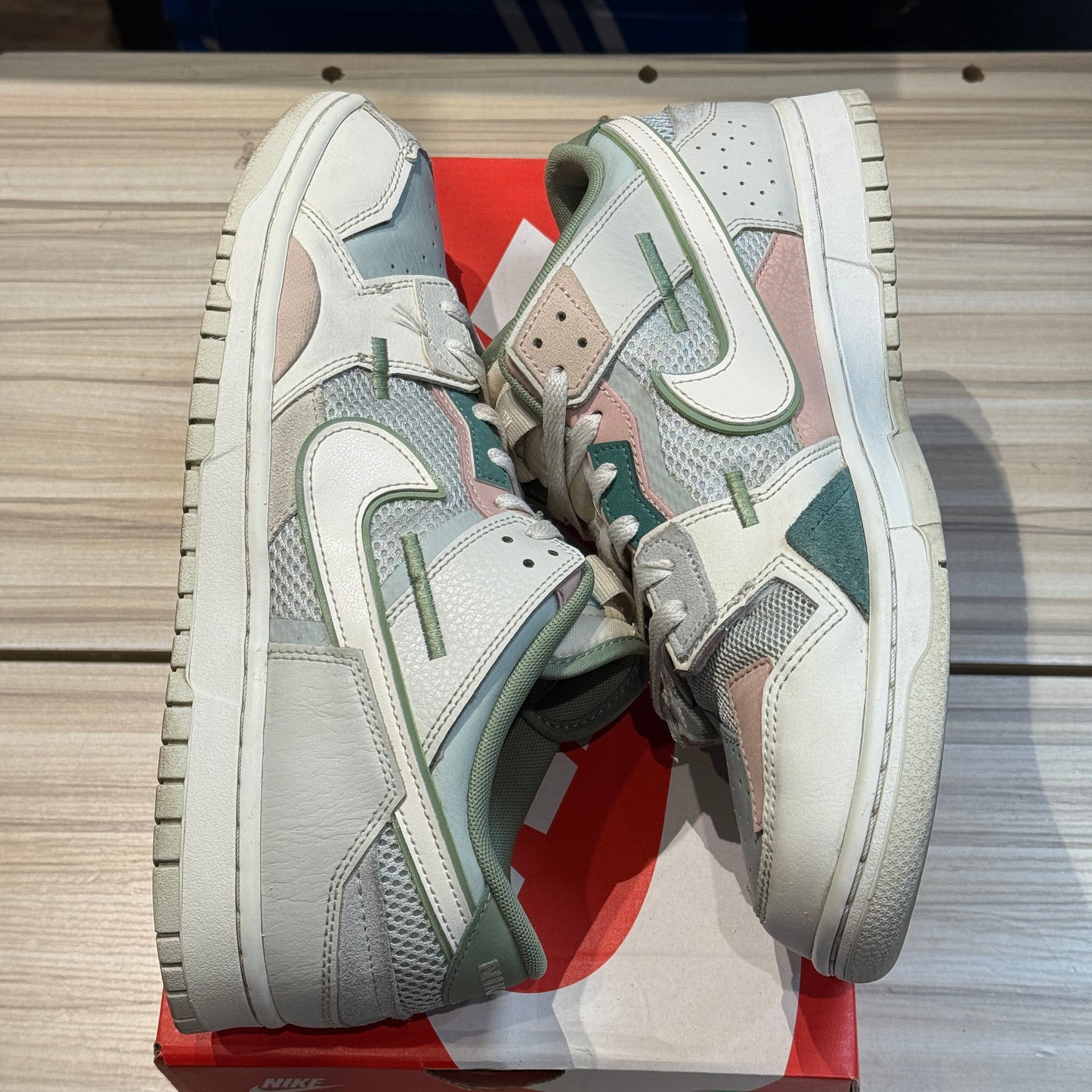 USED Nike Dunk Low Scrap Grey Haze