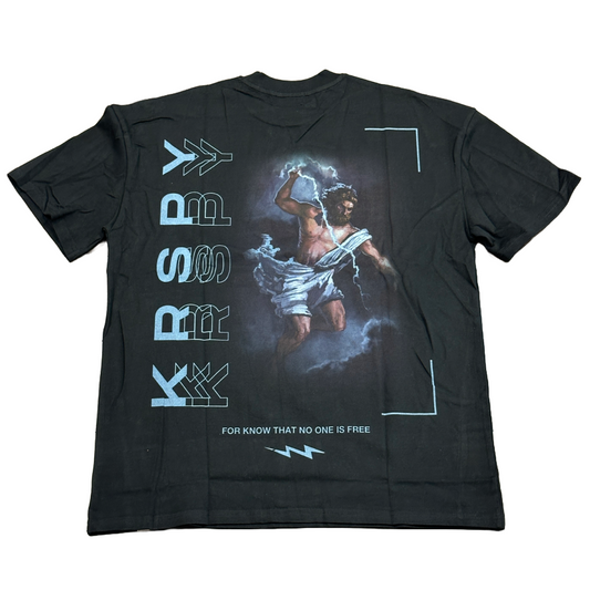 KRSPY Zeus Tee Black