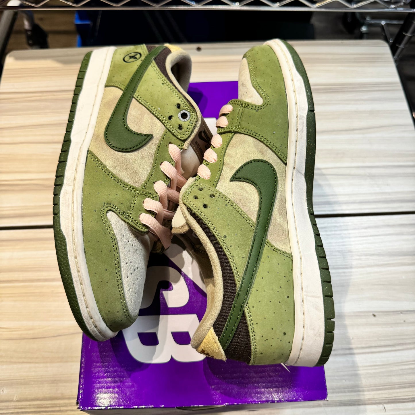 USED Nike SB Dunk Low Yuto Horigome Matcha