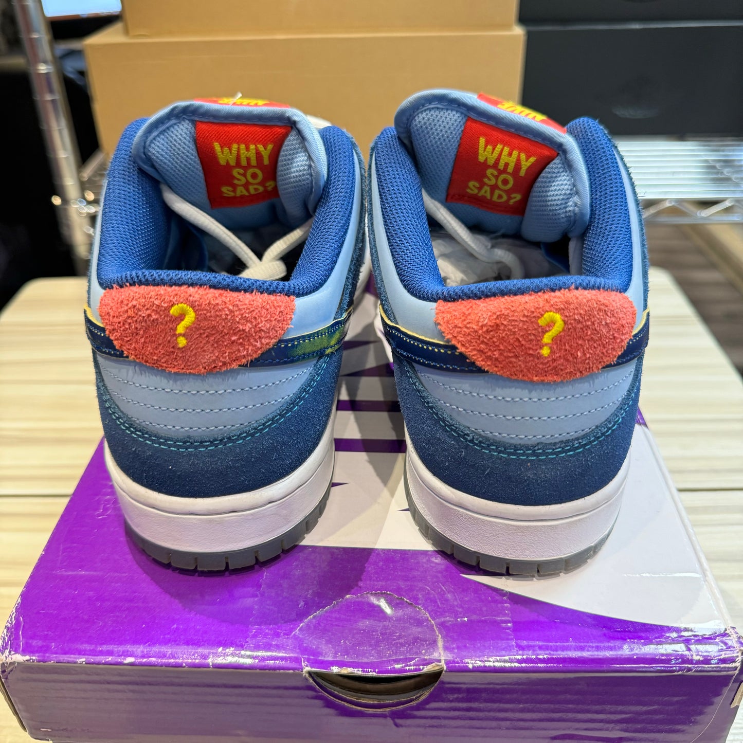 USED Nike SB Dunk Low Pro Why So Sad?