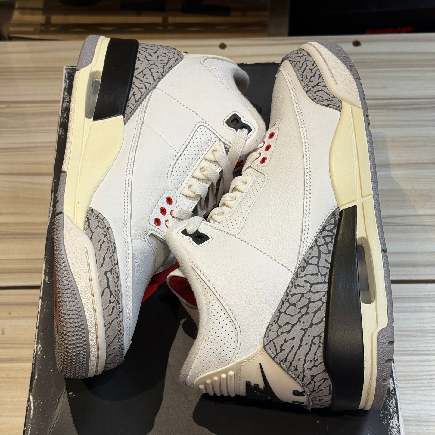 USED Jordan 3 Retro OG Reimagined White Cement