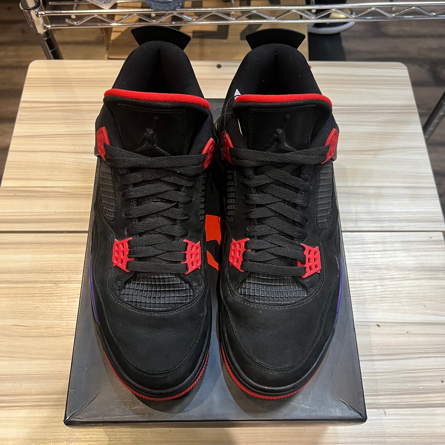 USED Jordan 4 Retro Raptors (2018)