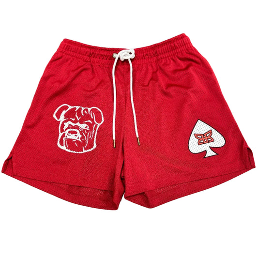 Ryoko Rain Mesh Shorts - Bulldogs Ace Red