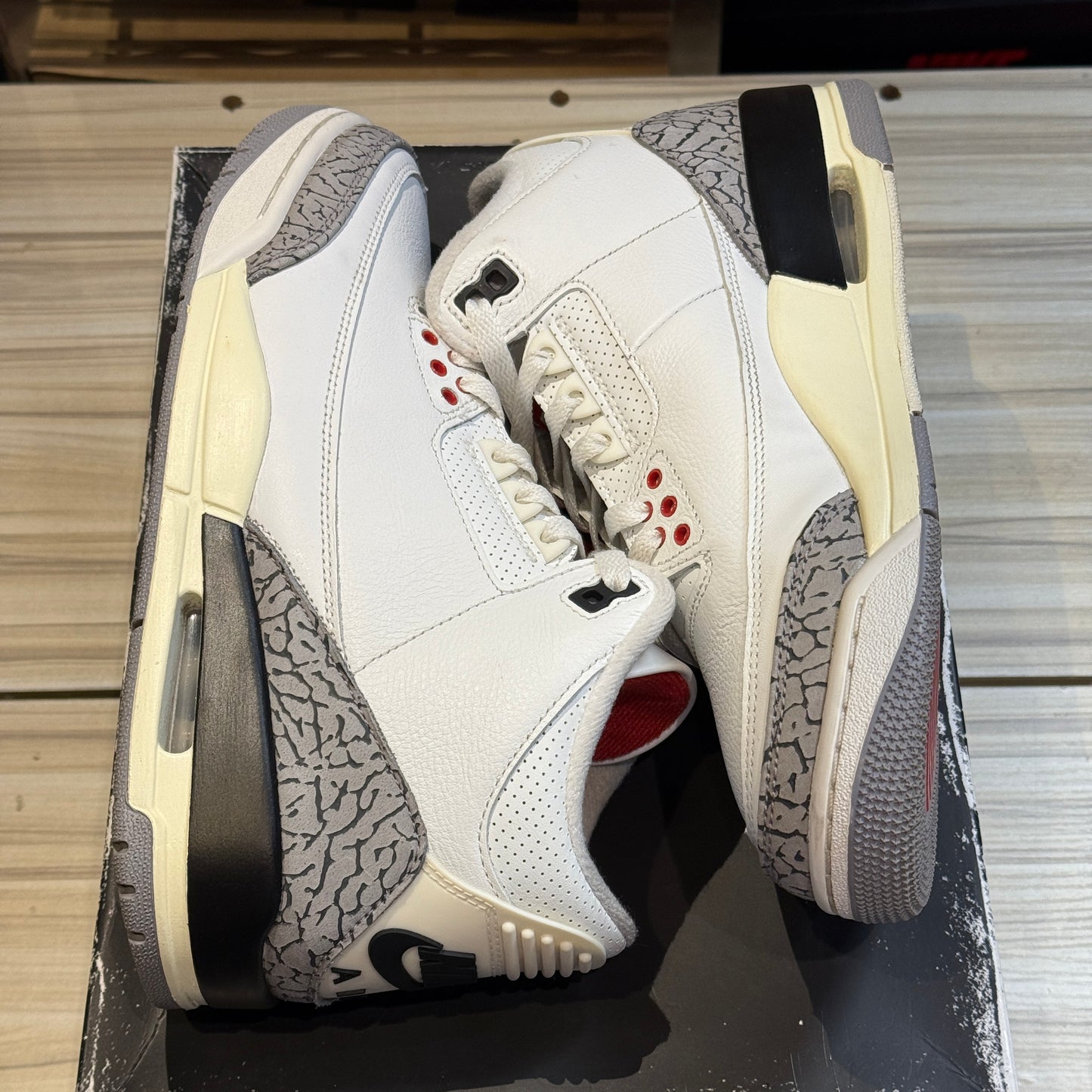 USED Jordan 3 Retro OG Reimagined White Cement