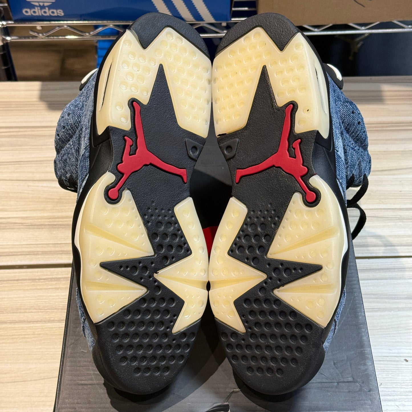 USED Jordan 6 Washed Denim