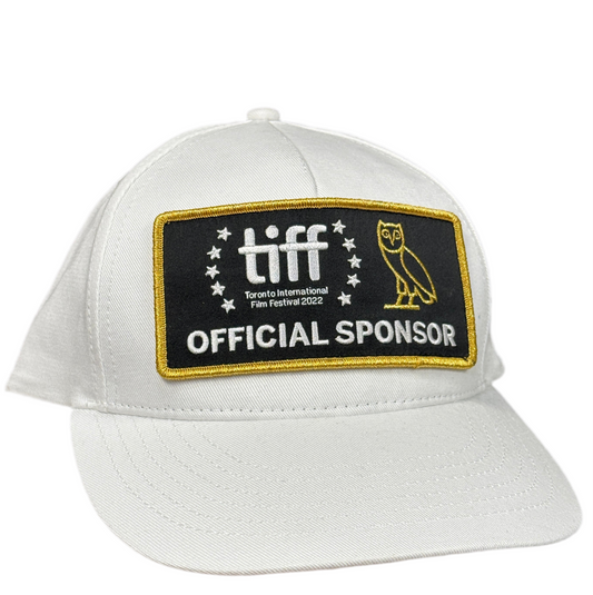 OVO Snapback Hat White T.I.F.F.