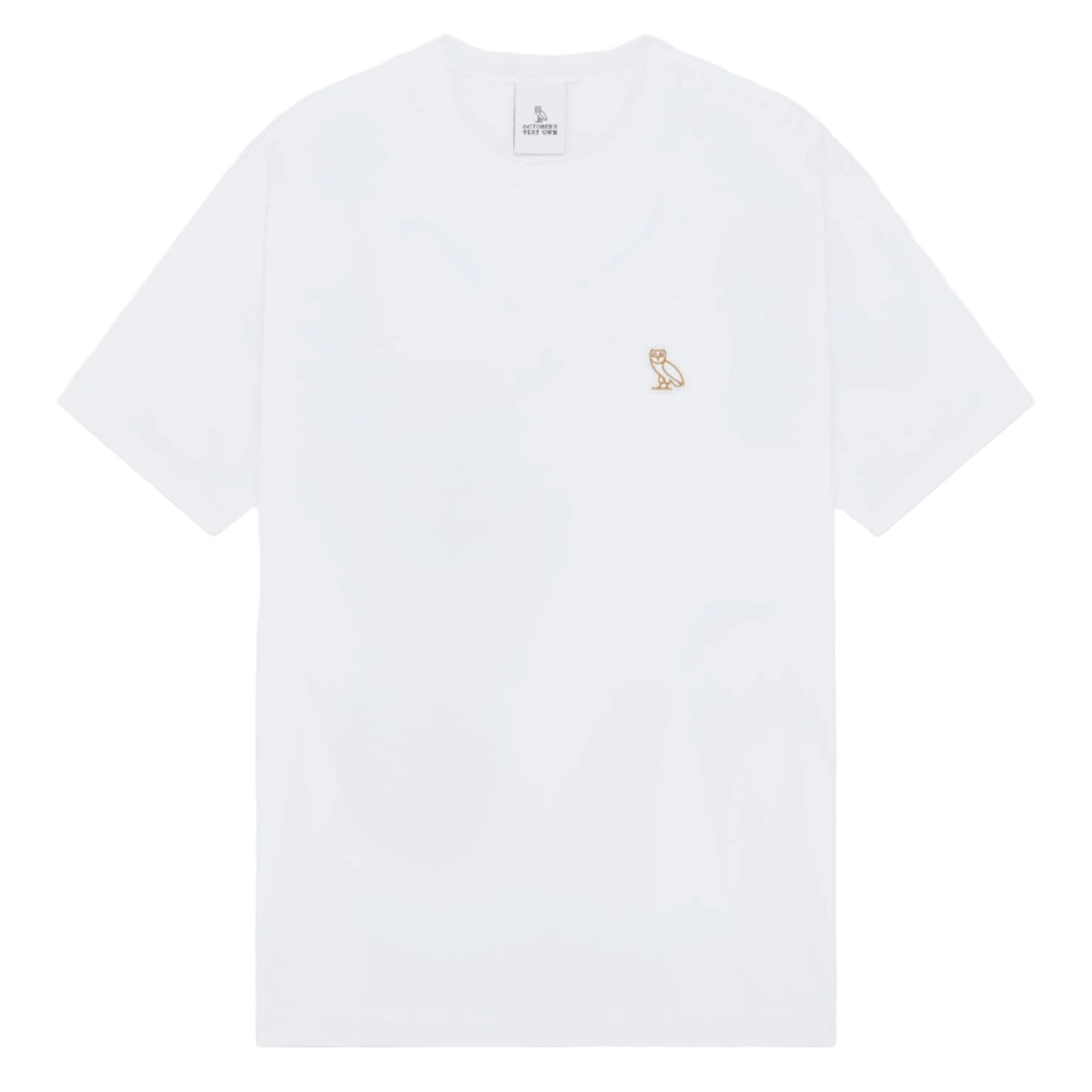 (BF25) OVO Classic T-Shirt White (Gold Logo)