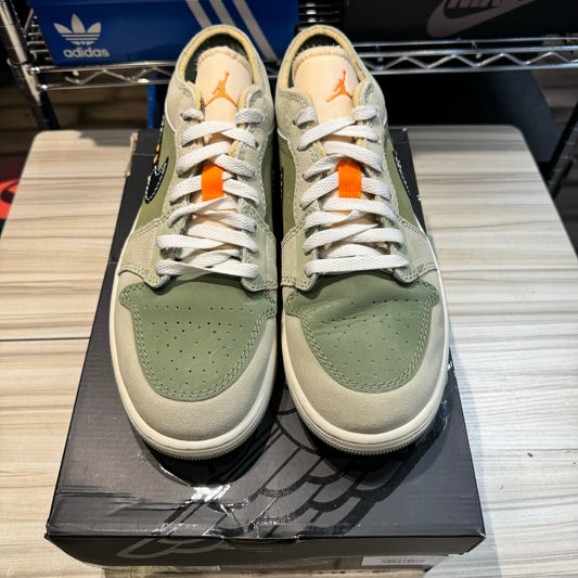 USED Jordan 1 Low SE Craft Light Olive