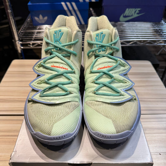 USED Nike Kyrie 5 Spongebob Squidward