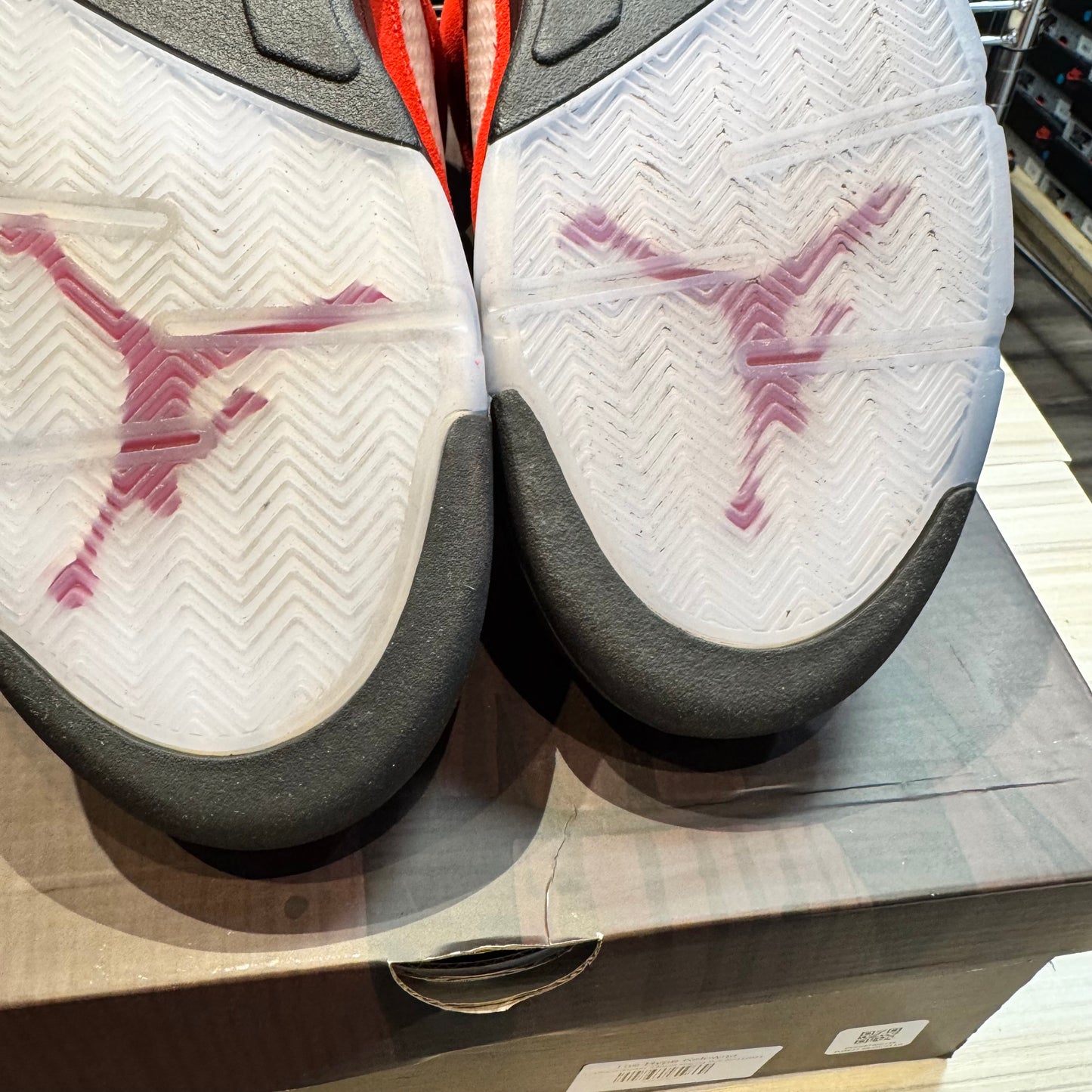 USED Jordan 5 Retro Raging Bull Red (2021)