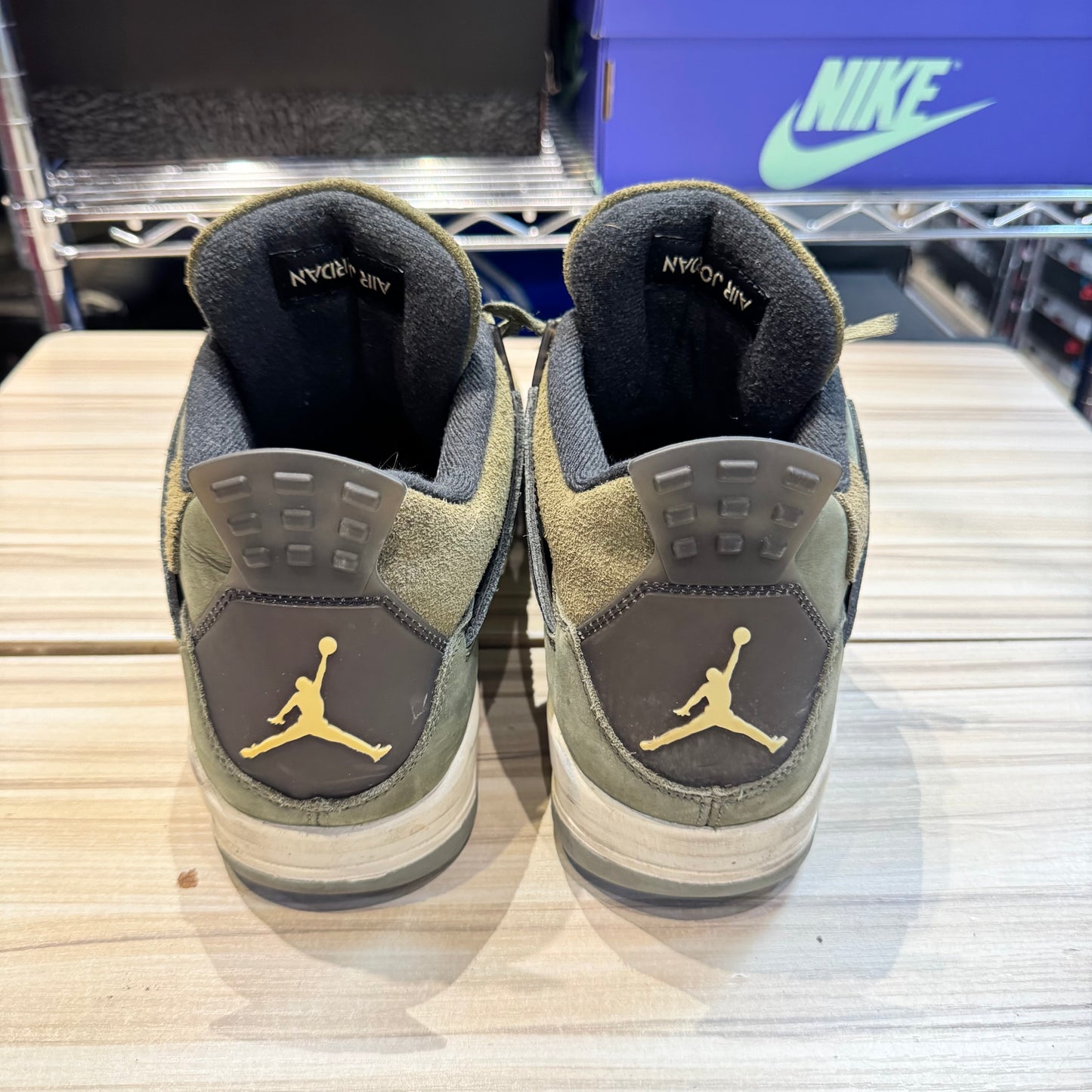 USED Jordan 4 Retro SE Craft Medium Olive
