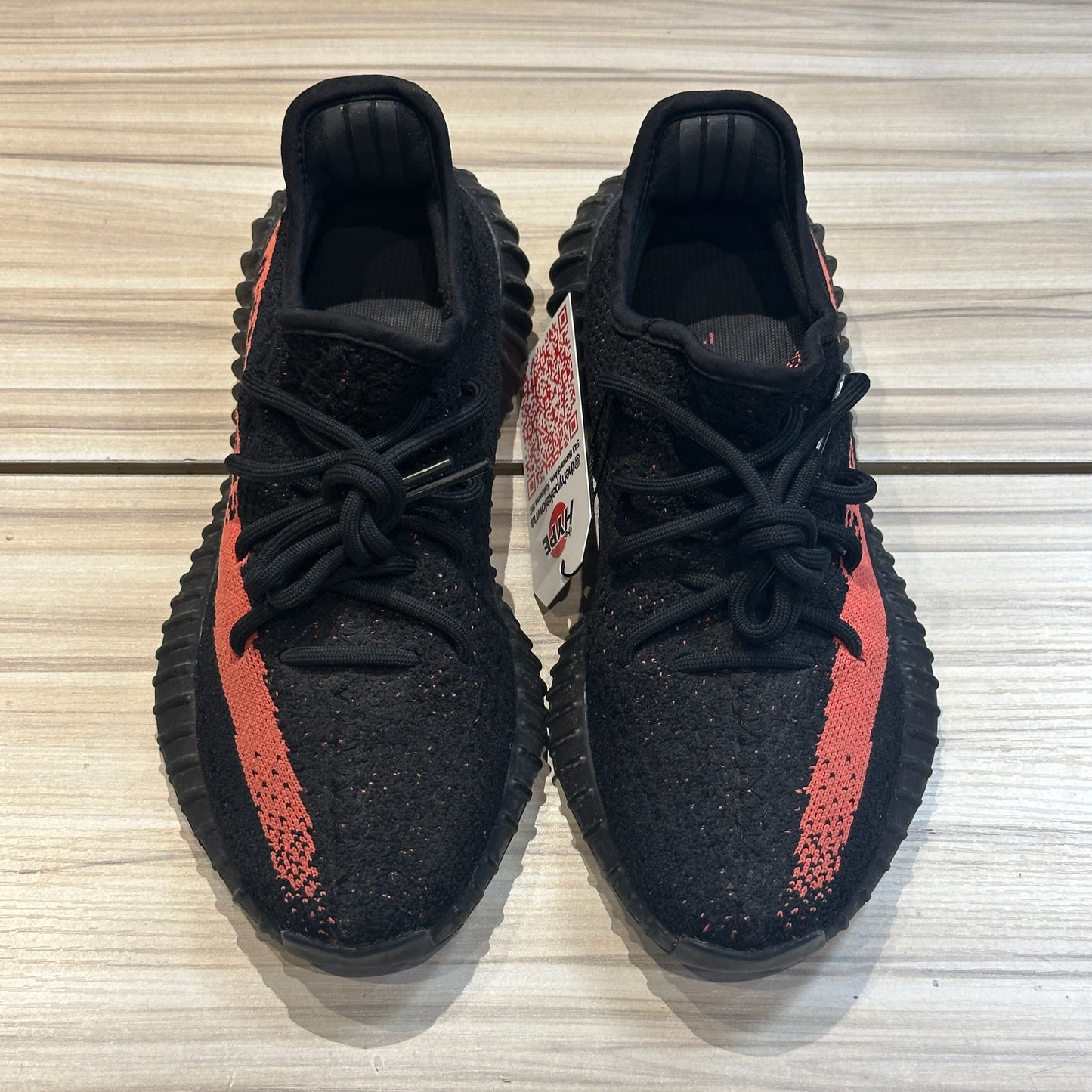 USED Yeezy 350 V2 Core Black Red